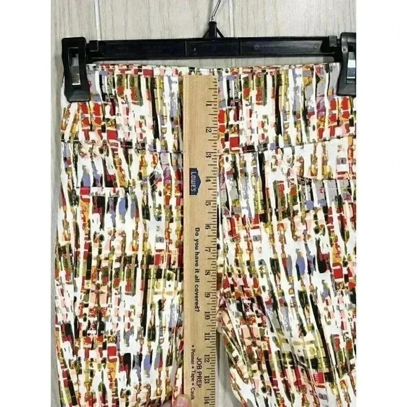 Lior Paris Pants Womens Size 2 Joy Ditzy Print Crop Pull On Legging Stretch NEW - Picture 6 of 8